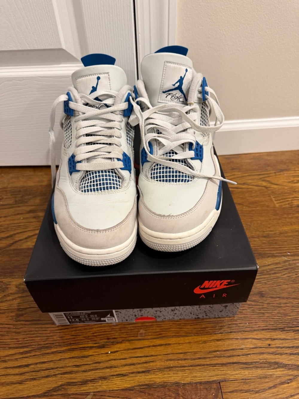 Air Jordan 4 Retro, Military Blue, Size 11